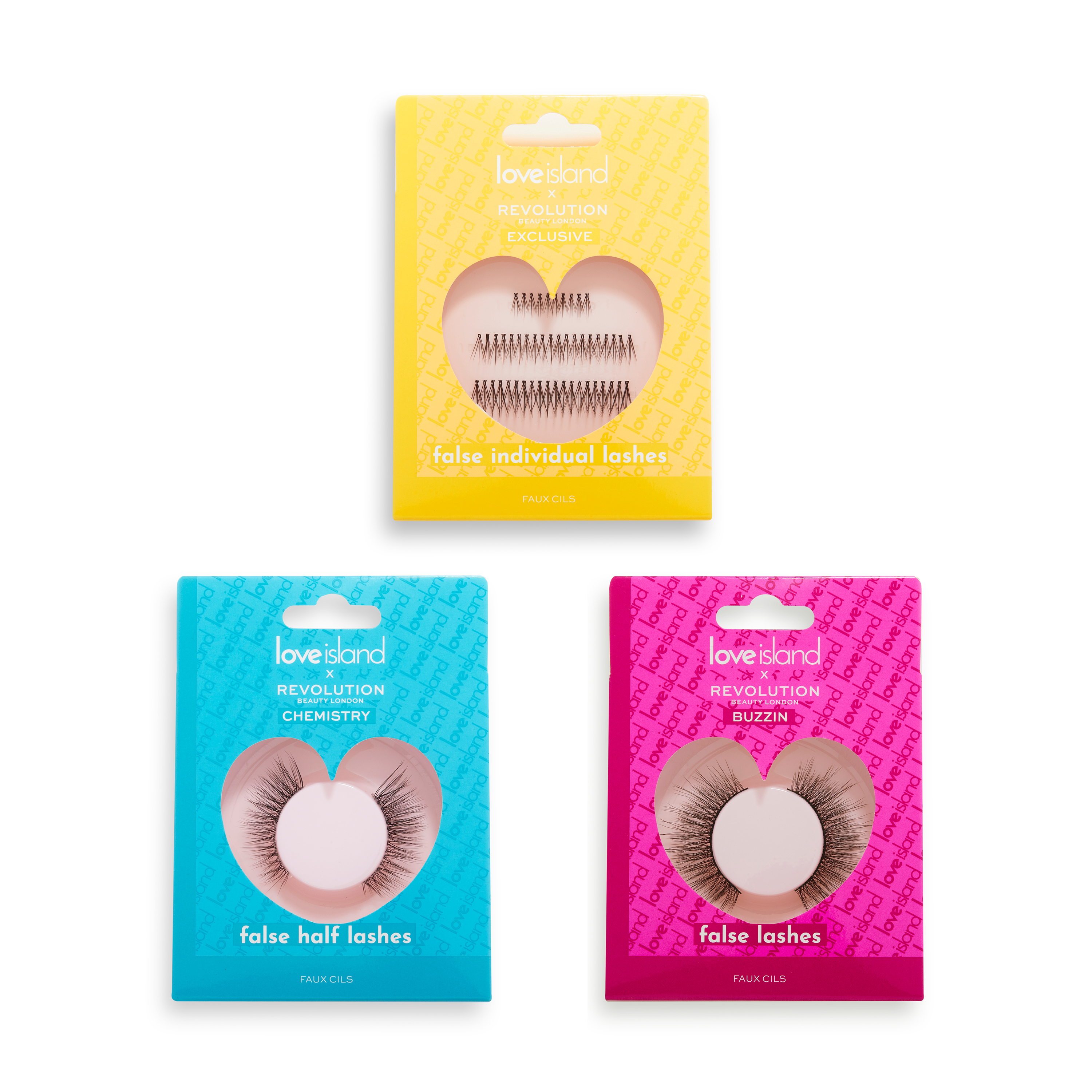 Love Island x Makeup Revolution Faux Mink False Lashes